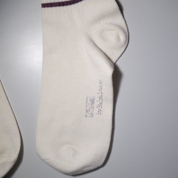 Vintage Polo by Ralph Lauren Stripe Embroidered Anchor Nautical Cotton Socks - Picture 5 of 11